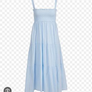 Blue Midi Dress 
Size: Large
Brand: Shein
Condition: Worn Once